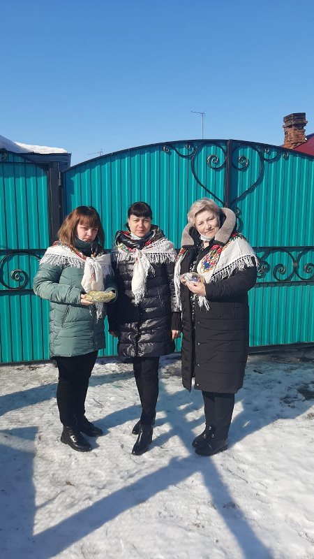Масленица идет да блин нам несет