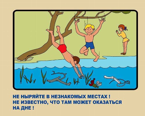 Безопасность детей на воде