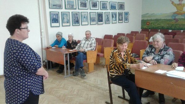 День выходного дня с пенсионерами п.Урлядинский.