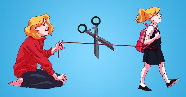 Отпустить повзрослевших детей...