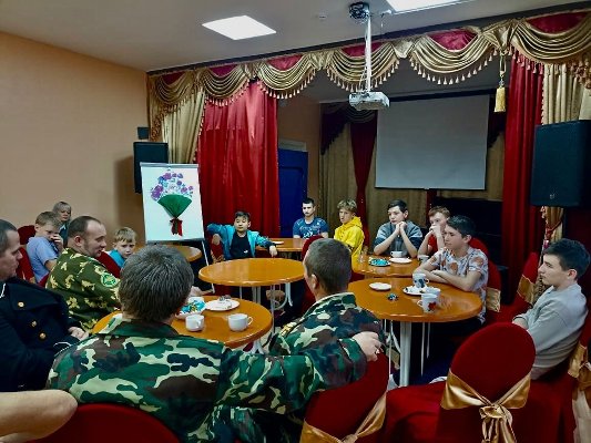 Встреча с пограничниками
