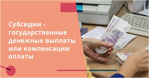 Информация для получателей субсидии