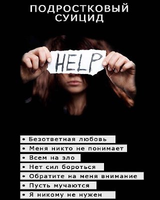 ПАМЯТКА РОДИТЕЛЯМ ПО ПРОФИЛАКТИКЕ СУИЦИДАЛЬНОГО ПОВЕДЕНИЯ НЕСОВЕРШЕННОЛЕТНИХ