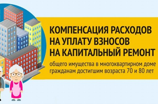 Компенсационные выплаты за капитальный ремонт доступны к подаче через портал государственных услуг