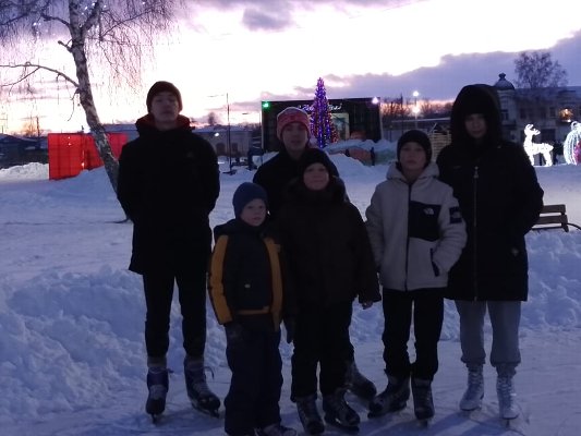 Быстрый шаг на коньках