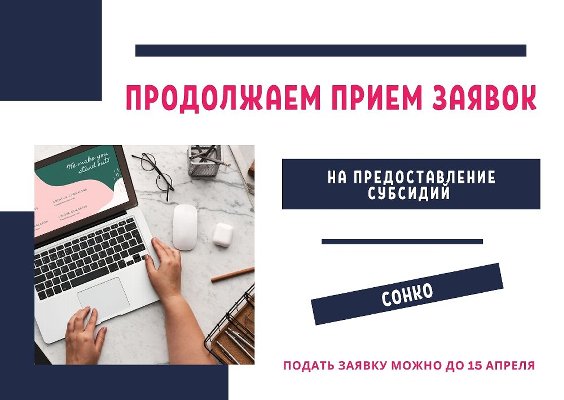 Продолжается прием заявок на предоставление субсидий некоммерческим организациям